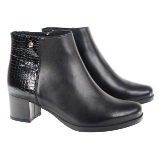 Botki damskie Aspena KX-2258/C1414 K10/S133 Aspena KX-2258/C1414 K10/S133 botki damskie czarne