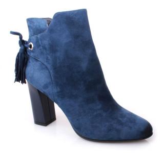 Botki damskie Best-But 2428383/069 Botki damskie Best-But 2428383/069 granatowe