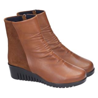 Botki damskie Comfortabel 960020-21 COGNAC Comfortabel 960020-21 COGNAC botki damskie brązowe