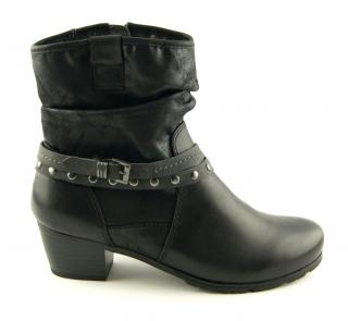 Botki damskie Jana 8-25335-27 001 Botki damskie Jana 8-25335-27 001 czarne