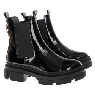 Botki damskie Karino 3897/090-F CZARNY Karino 3897/090-F CZARNY botki damskie czarne