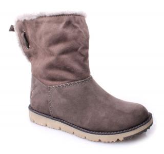 Botki damskie s.Oliver 5-26418-29 s.Oliver 5-26418-29 200 GREY botki damskie szare