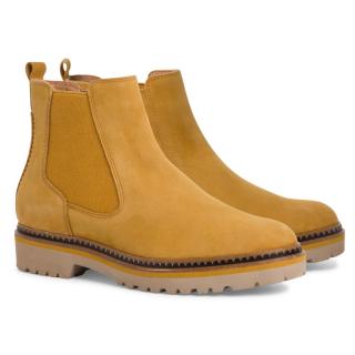 Botki damskie Tamaris 1-25436-29 627 SAFFRON Tamaris 1-25436-29 627 SAFFRON botki damskie miodowe
