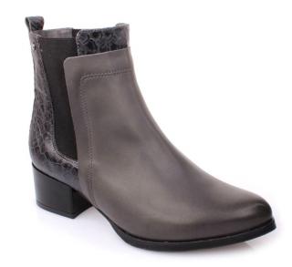 Botki damskie Vanilla 21-1350 Vanilla 21-1350 botki damskie popielate