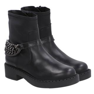 Botki damskie Venezia 14124L NAPPA NERO Venezia 14124L NAPPA NERO botki damskie czarne