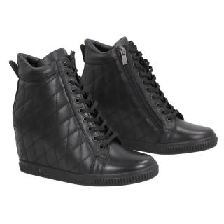 Botki damskie Venezia 2303 1001 BLACK Venezia 2303 1001 BLACK botki damskie czarne