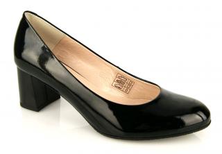 Czółenka damskie Eksbut 17-4500-121-1G Czółenka damskie Eksbut 17-4500-121-1G czarne