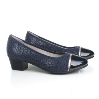 Czółenka damskie Jana 8-22300-26 805 Jana 8-22300-26 805 NAVY czółenka damskie granatowe