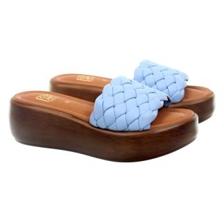 Klapki damskie Comart 5D4262 TRECCIA ANGEL CELEST Comart 5D4262 TRECCIA ANGEL CELEST klapki damskie błękitne