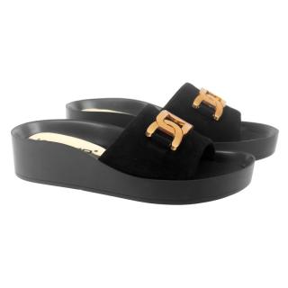Klapki damskie Karino 4262/003-P Karino 4262/003-P klapki damskie czarne