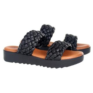 Klapki damskie Pilar Monet 26062 NEGRO Pilar Monet 26062 NEGRO klapki damskie czarne
