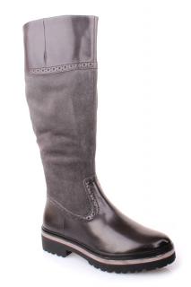 Kozaki damskie Tamaris 1-25607-29 214 Tamaris 1-25607-29 214 ANTHRACITE kozaki damskie szare
