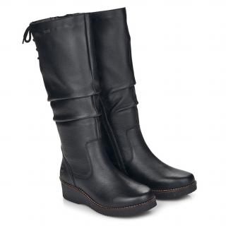Kozaki damskie wodoodporne Rieker Y4693-00 BLACK Rieker Y4693-00 BLACK kozaki damskie wodoodporne czarne
