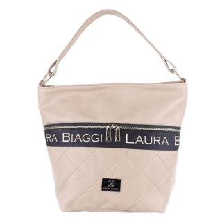 Laura Biaggi Dar 89 torebka damska EKO beżowa  Laura Biaggi Dar 89 torebka damska EKO beżowa