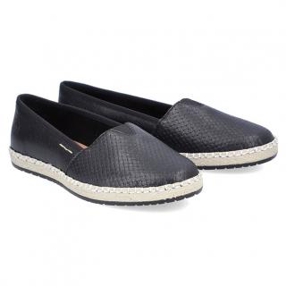 Mokasyny damskie Rieker M2271-01 BLACK Rieker M2271-01 BLACK mokasyny damskie czarne