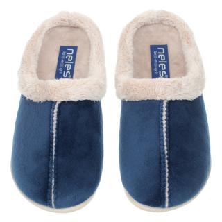 Pantofle damskie Neles 4364-P MARINO Neles 4364-P MARINO pantofle damskie granatowe