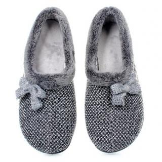 Pantofle damskie Neles H2-48361 GRIS Neles H2-48361 GRIS pantofle damskie szare