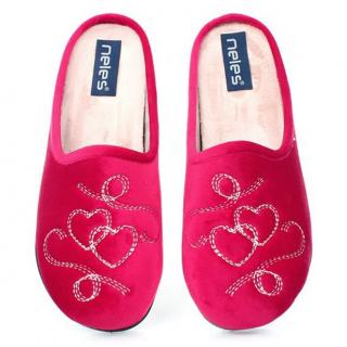 Pantofle damskie Neles N72-4324 ROJO Neles N72-4324 ROJO pantofle damskie czerwone