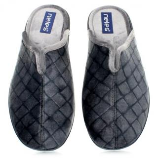 Pantofle męskie Neles 10785 GRIS Neles 10785 GRIS pantofle męskie szare
