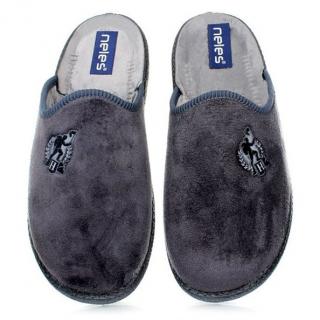 Pantofle męskie Neles F91-2624 GRIS Neles F91-2624 GRIS pantofle męskie szare