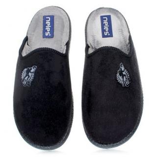 Pantofle męskie Neles F91-2624 NEGRO Neles F91-2624 NEGRO pantofle męskie czarne
