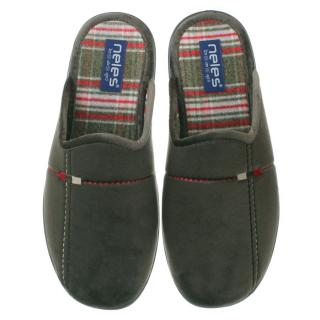 Pantofle męskie Neles N50-4724C KAKI Neles N50-4724C pantofle męskie oliwkowe