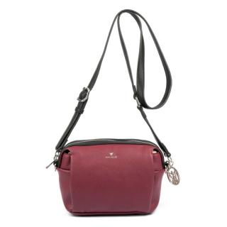 PEPE Moll 36143 MILANO BORDO-NEGRO torebka damska bordowa PEPE Moll 36143 MILANO BORDO-NEGRO torebka damska bordowa