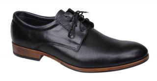 Półbuty męskie Fabio MOS-654/M4 CZARNY RUSTIC Fabio MOS-654/M4 CZARNY RUSTIC półbuty męskie czarne