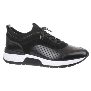 Półbuty męskie sportowe Aspena 6T-25035 Aspena 6T-25035 półbuty męskie sportowe czarne
