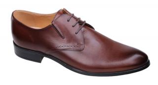 Półbuty męskie Trio 3611-01-E-01-P Trio 3611-01-E-01-P półbuty męskie brązowe