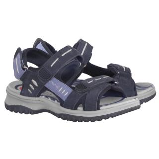 Sandały damskie Jana 8-28706-28 805 NAVY Jana 8-28706-28 805 NAVY sandały damskie granatowe