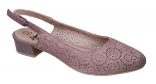 Sandały damskie Jana 8-29491-22 350 Jana 8-29491-22 350 TAUPE/METAL sandały damskie ciemnoszare