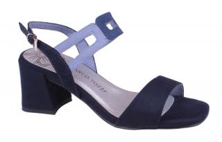 Sandały damskie Marco Tozzi 2-28325-24 888 Marco Tozzi 2-28325-24 888 DK.NAVY COMB sandały damskie granatowe