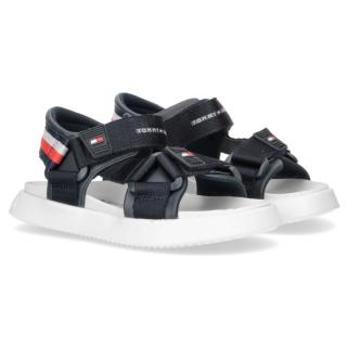 Sandały damskie Tommy Hilfiger T3B2-32256-0208800 Sandały damskie Tommy Hilfiger T3B2-32256-0208800 BLUE