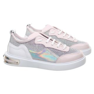 Sneakersy damskie Bombonella 11T-6754 - 453 Bombonella 11T-6754 - 453 sneakersy damskie różowe