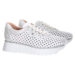 Sneakersy damskie Bombonella 9T-0073 07 BIAŁE Sneakersy damskie Bombonella 9T-0073 07 BIAŁE