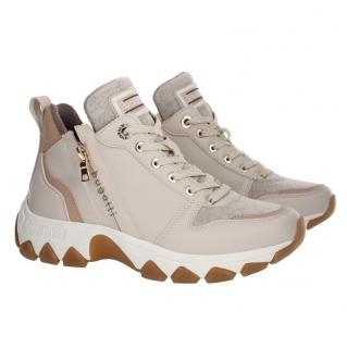 Sneakersy damskie Bugatti 431-95232-5055 5281 beige/multicolour Bugatti 431-95232-5055 5281 beige/multicolour sneakersy damskie beżowe