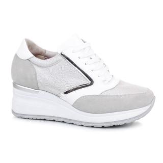 Sneakersy damskie COMART 013468PE  białe COMART 013468PE Sneakersy damskie, białe