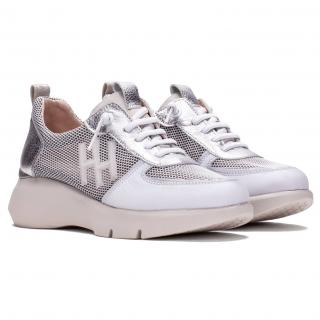 Sneakersy damskie Hispanitas HV221913 BOLERO-V22 WHITE Sneakersy damskie Hispanitas HV221913 BOLERO-V22 WHITE białe