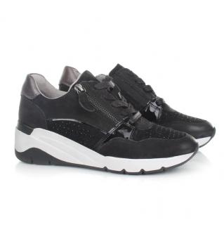 Sneakersy damskie Jana 8-23702-26 001 Jana 8-23702-26 001 BLACK sneakersy damskie czarne