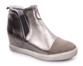 Sneakersy damskie Karino 1684-002-P Karino 1684-002-P sneakersy damskie szare
