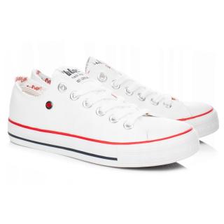Trampki damskie Lee Cooper LCW-22-31-0875L WHITE Trampki damskie Lee Cooper LCW-22-31-0875L WHITE białe