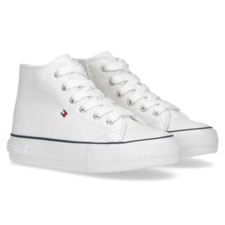 Trampki damskie Tommy Hilfiger T3A4-32119-0890100 Trampki damskie Tommy Hilfiger T3A4-32119-0890100 WHITE