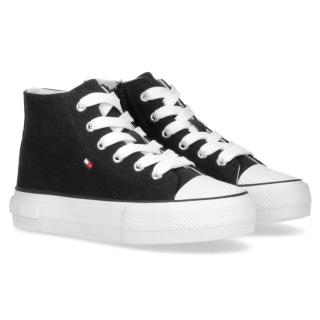 Trampki damskie Tommy Hilfiger T3A4-32119-0890999 Tommy Hilfiger T3A4-32119-0890999 trampki damskie czarne