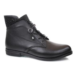 Trzewiki damskie Aspena 3T 42503 BLACK Aspena 3T 42503 BLACK trzewiki damskie czarne