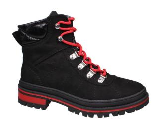Trzewiki damskie s. Oliver 5-25220-23 098 s. Oliver 5-25220-23 098 BLACK COMB trzewiki damskie czarne