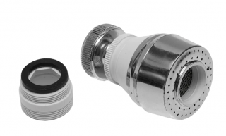 Aerator M24 x M22 do baterii wylewki 2-funkcyjny krótki Aerator do baterii wylewki 2-funkcyjny