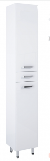 Amigo słupek stojący 30 2D 1S biały 299 x 291 x 1819 mm Amigo słupek stojący 30 2D 1S biały