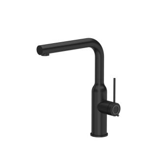 ANGELINA bateria zlewozmywakowa pure carbon mat Bateria zlewozmywakowa ANGELINA  stalowa czarny mat