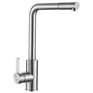 Bona bateria zlewozmywakowa stojąca z wyciąganą wylewką L stal inox Bona bateria zlewozmywakowa stojąca